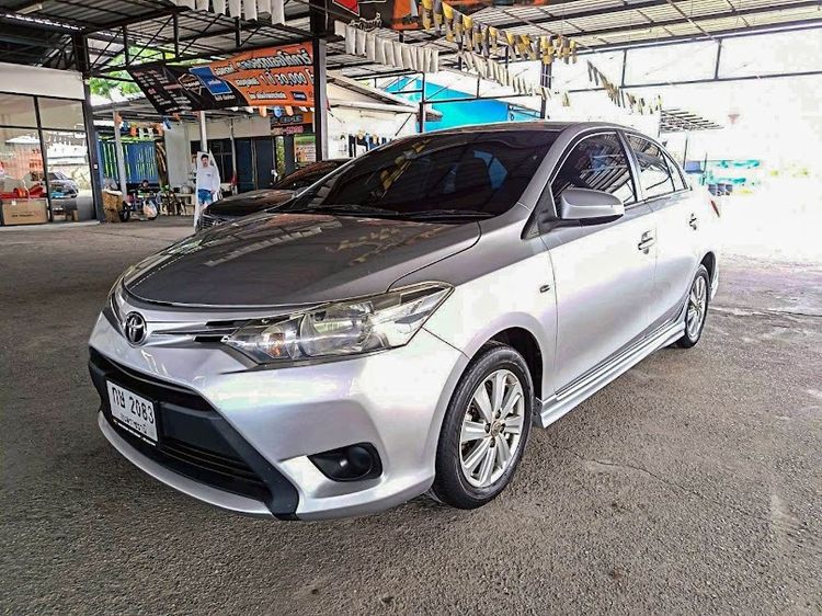 Toyota Vios 2014 1.5 E Sedan เบนซิน ไม่ติดแก๊ส เกียร์อัตโนมัติ บรอนซ์เงิน