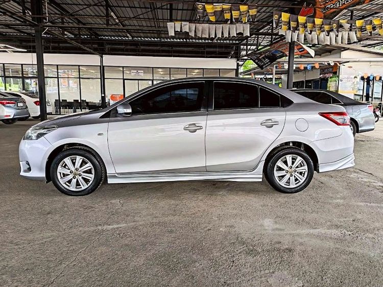 Toyota Vios 2014 1.5 E Sedan เบนซิน ไม่ติดแก๊ส เกียร์อัตโนมัติ บรอนซ์เงิน รูปที่ 4