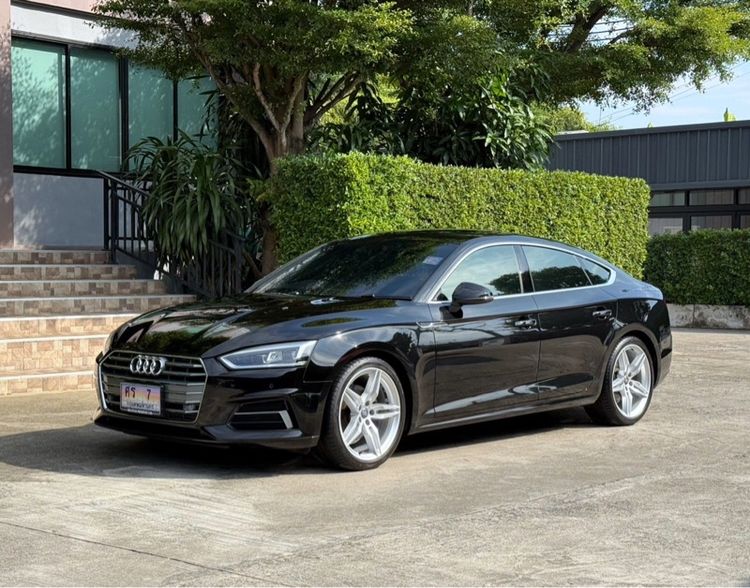 Audi Audi A5  2020 Sportback 40 TFSI S-Line Sedan เบนซิน ไม่ติดแก๊ส เกียร์อัตโนมัติ ดำ รูปที่ 4