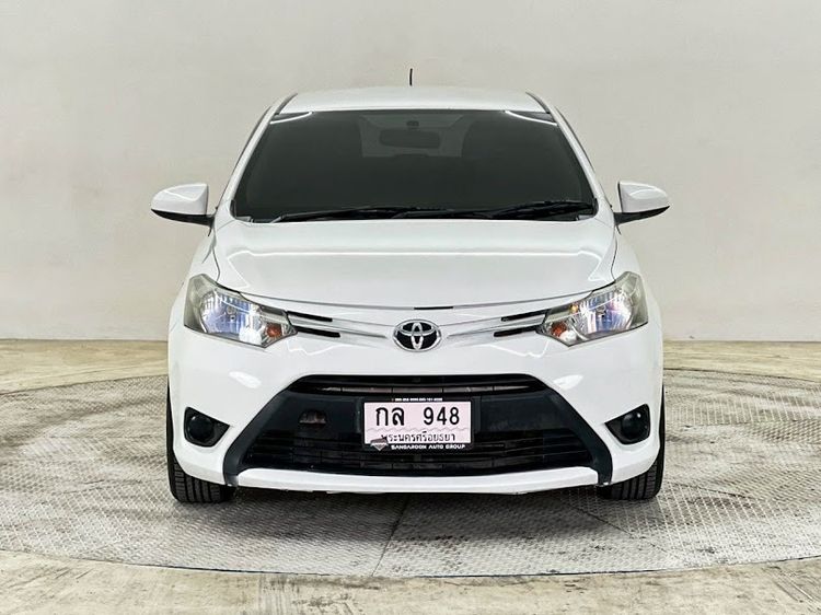 Toyota Vios 2013 1.5 J Sedan เบนซิน ไม่ติดแก๊ส เกียร์อัตโนมัติ ขาว รูปที่ 2