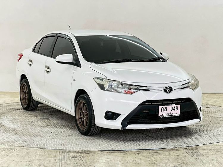 Toyota Vios 2013 1.5 J Sedan เบนซิน ไม่ติดแก๊ส เกียร์อัตโนมัติ ขาว รูปที่ 3
