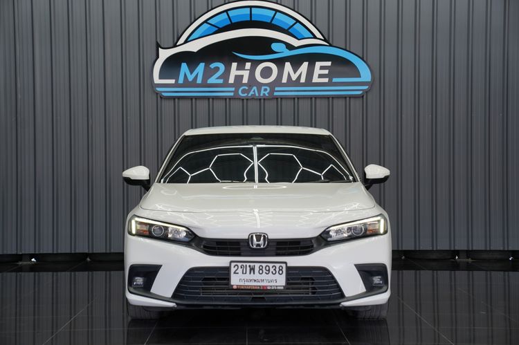 Honda Civic 2021 1.5 Turbo EL+ Sedan เบนซิน เกียร์อัตโนมัติ ขาว รูปที่ 2