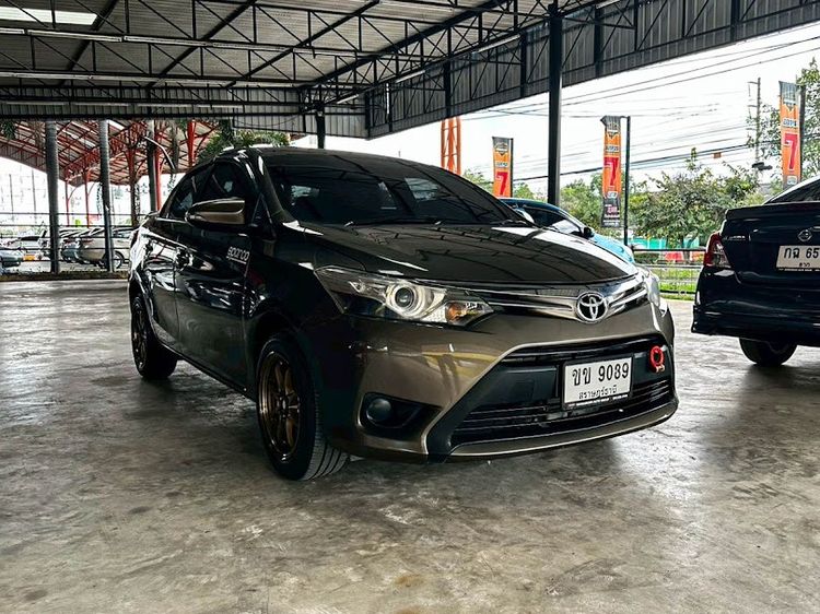 Toyota Vios 2013 1.5 G Sedan เบนซิน ไม่ติดแก๊ส เกียร์อัตโนมัติ เทา รูปที่ 3