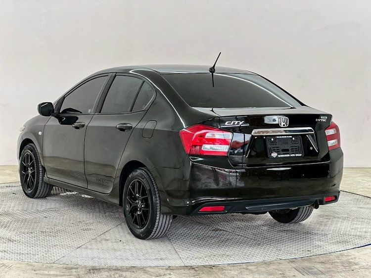 Honda City 2013 1.5 S CNG Sedan เบนซิน NGV เกียร์อัตโนมัติ ดำ รูปที่ 4