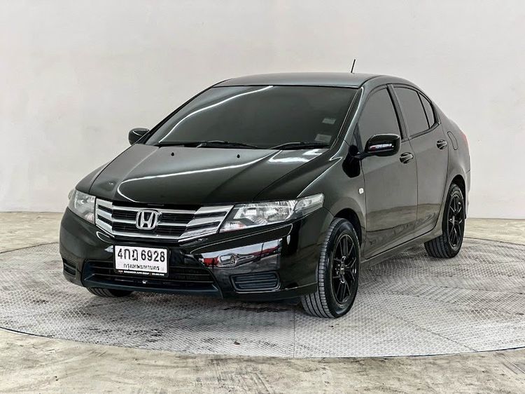 รถ Honda City 1.5 S CNG สี ดำ
