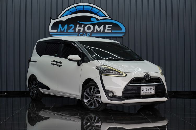 Toyota Sienta 2016 1.5 V Utility-car เบนซิน เกียร์อัตโนมัติ ขาว รูปที่ 3