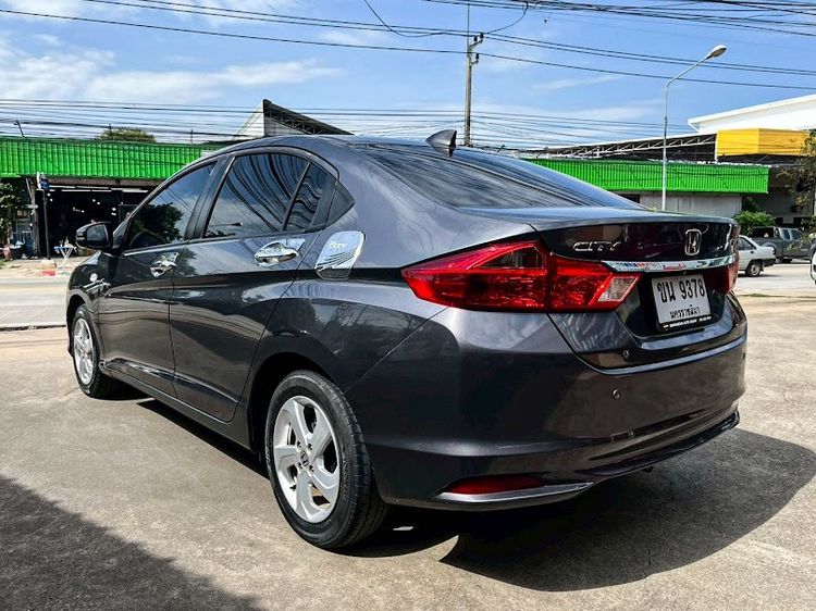 Honda City 2016 1.5 V Sedan เบนซิน ไม่ติดแก๊ส เกียร์อัตโนมัติ เทา รูปที่ 4
