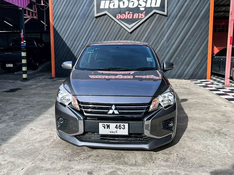 Mitsubishi Mirage 2019 1.2 GLX Sedan เบนซิน ไม่ติดแก๊ส เกียร์อัตโนมัติ เทา รูปที่ 2
