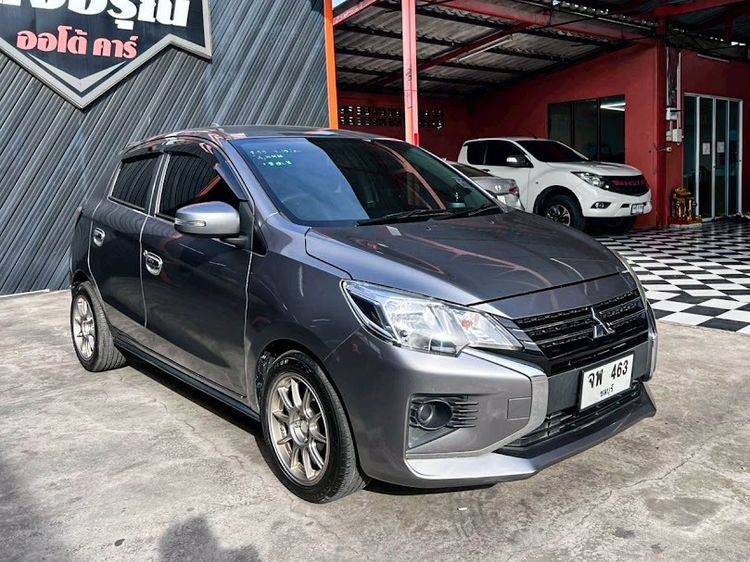 Mitsubishi Mirage 2019 1.2 GLX Sedan เบนซิน ไม่ติดแก๊ส เกียร์อัตโนมัติ เทา รูปที่ 3