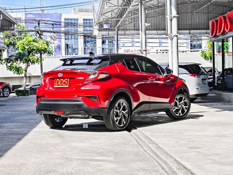 Toyota C-HR 2019 1.8 HV Mid Utility-car เบนซิน เกียร์อัตโนมัติ แดง รูปที่ 3
