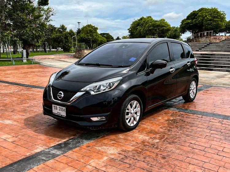 Nissan Note 2017 1.2 VL Sedan เบนซิน ไม่ติดแก๊ส เกียร์อัตโนมัติ ดำ