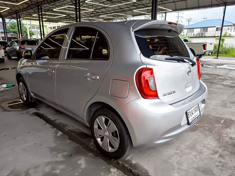 Nissan March 2018 1.2 EL Sedan เบนซิน ไม่ติดแก๊ส เกียร์อัตโนมัติ บรอนซ์เงิน รูปที่ 4