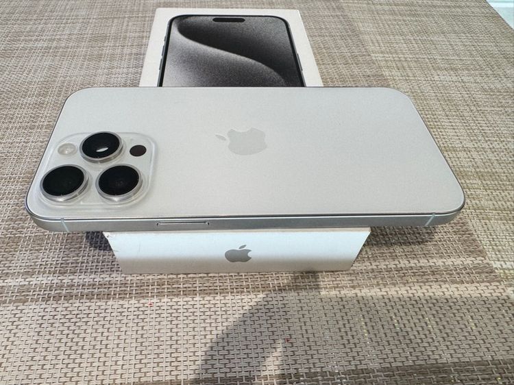 iPhone 15 Pro Max 256 สีขาว ผ่อนได้ รูปที่ 3