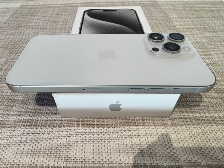 iPhone 15 Pro Max 256 สีขาว ผ่อนได้ รูปที่ 2