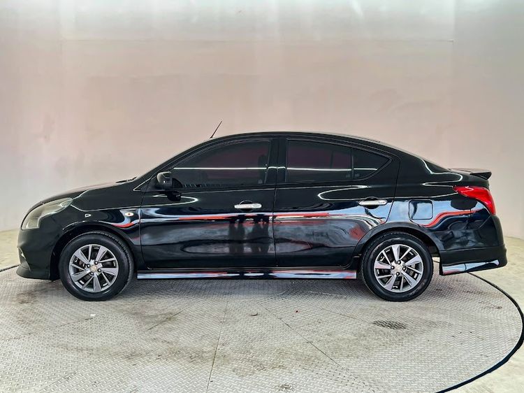 Nissan Almera 2016 1.2 E Sportech Sedan เบนซิน ไม่ติดแก๊ส เกียร์อัตโนมัติ ดำ รูปที่ 4