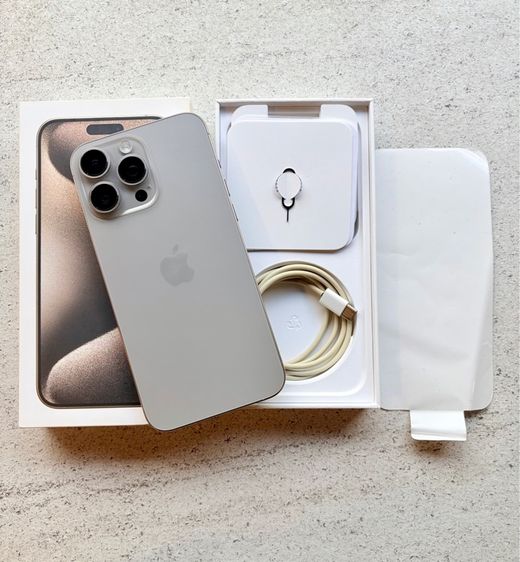 iPhone 15 Pro Max 1 TB ศูนย์ไทย แบต 100 รูปที่ 2