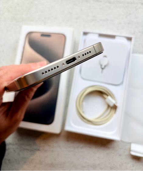 iPhone 15 Pro Max 1 TB ศูนย์ไทย แบต 100 รูปที่ 7