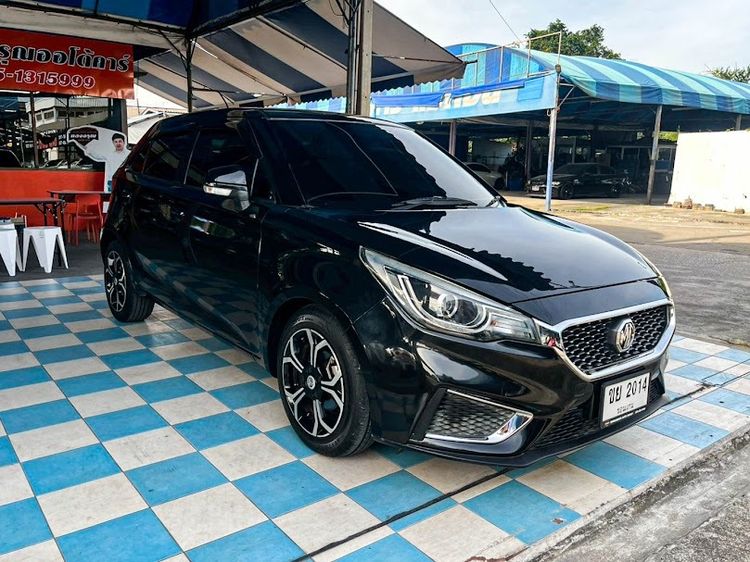 MG MG3 2019 1.5 X Sedan เบนซิน ไม่ติดแก๊ส เกียร์อัตโนมัติ ดำ รูปที่ 3
