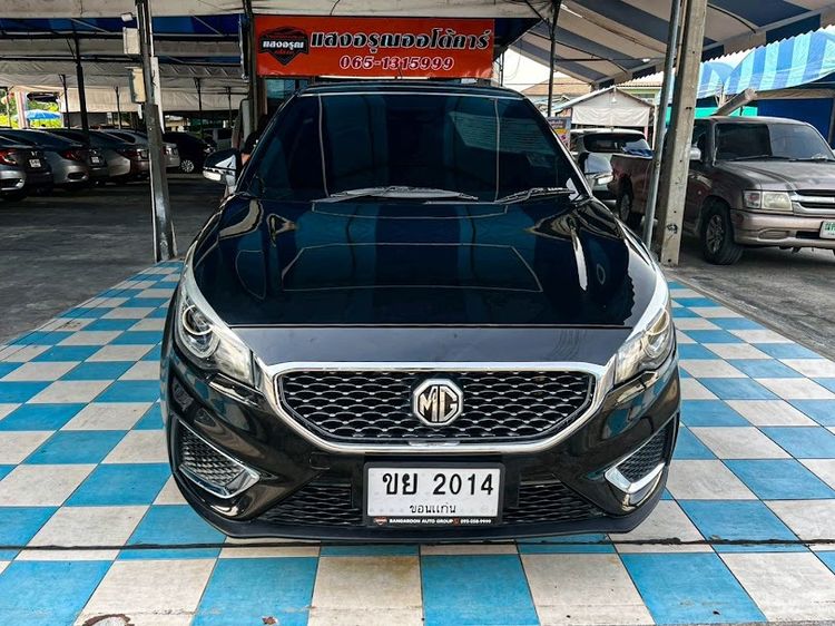 MG MG3 2019 1.5 X Sedan เบนซิน ไม่ติดแก๊ส เกียร์อัตโนมัติ ดำ รูปที่ 2