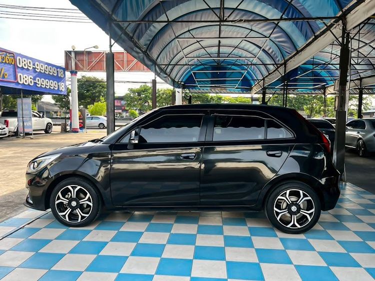 MG MG3 2019 1.5 X Sedan เบนซิน ไม่ติดแก๊ส เกียร์อัตโนมัติ ดำ รูปที่ 4