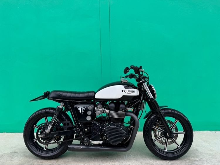 Bonneville T100 Triumph bonneville new church ปี2015 สีดำ