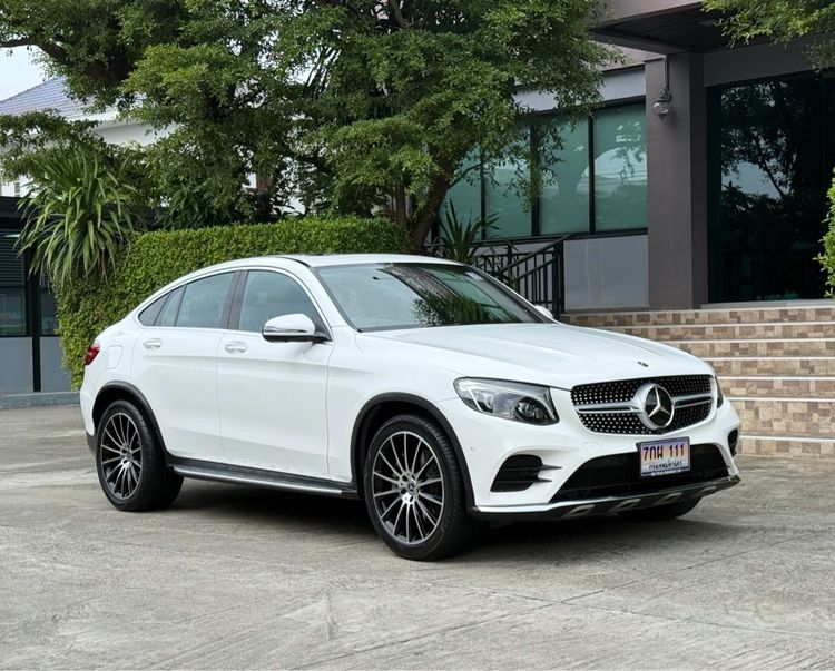 รถ Mercedes-Benz GLC-Class GLC250 สี ขาว