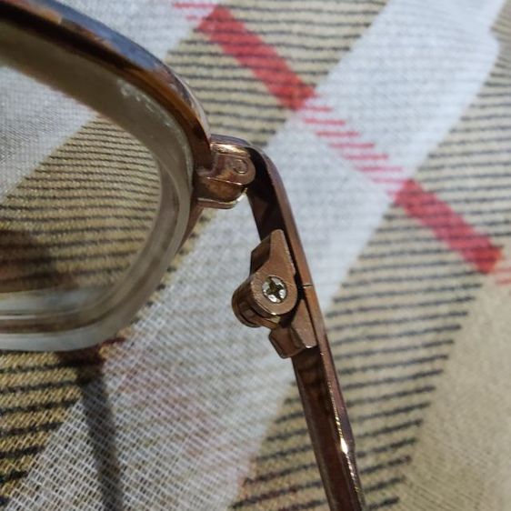 กรอบแว่นตาไททาเนียม⚜️วินเทจ สภาพสวย✨️ รูปที่ 7