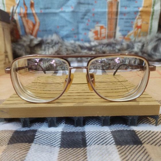 กรอบแว่นตาไททาเนียม⚜️วินเทจ สภาพสวย✨️ รูปที่ 4