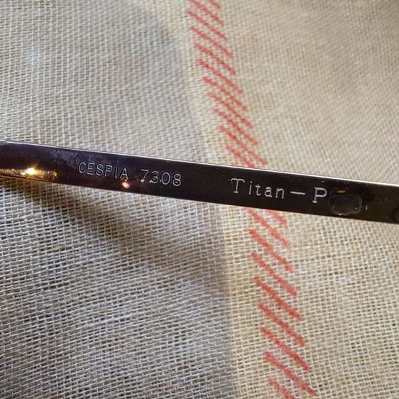 กรอบแว่นตาไททาเนียม⚜️วินเทจ สภาพสวย✨️ รูปที่ 11