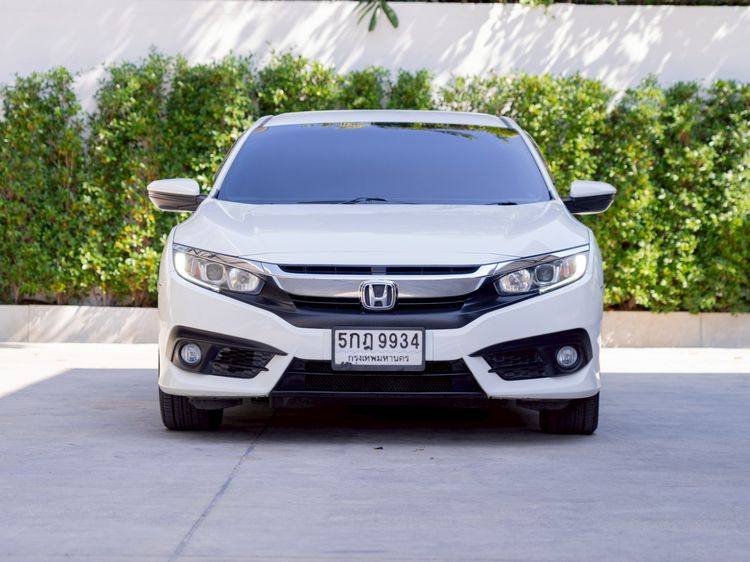 Honda Civic 2016 1.8 EL i-VTEC Sedan เบนซิน ไม่ติดแก๊ส เกียร์อัตโนมัติ ขาว รูปที่ 2