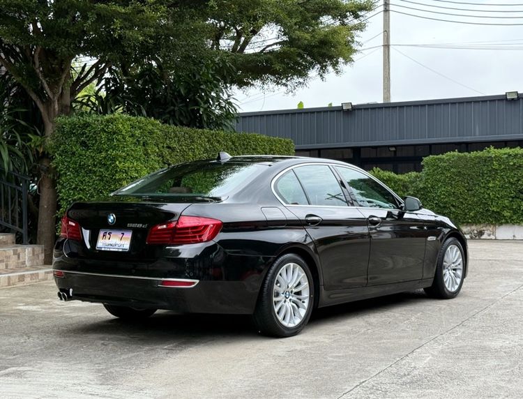 BMW Series 5 2016 525d Sedan ดีเซล ไม่ติดแก๊ส เกียร์อัตโนมัติ ดำ รูปที่ 3