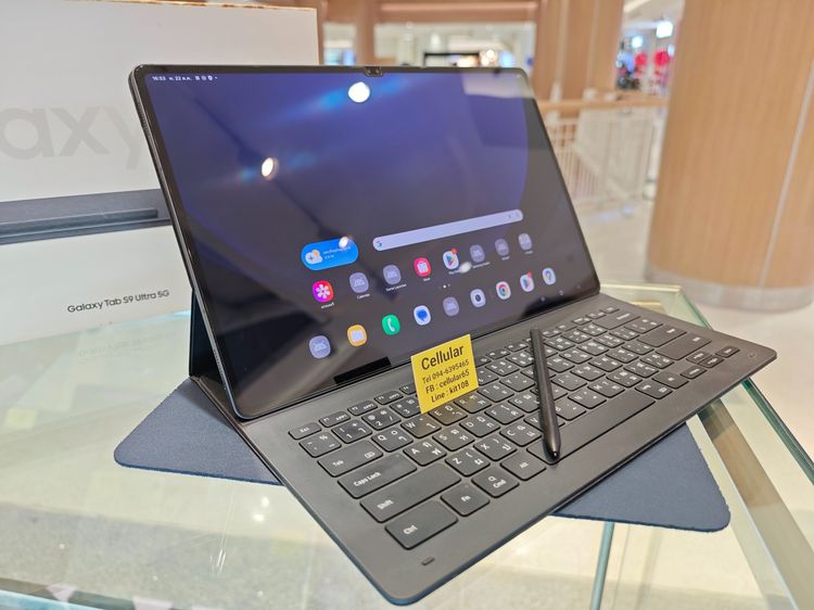 (ติดจอง)Tab S9 Ultra 5G 256GB พร้อมคีย์บอร์ด สภาพสวยมาก เครื่องไทยครบกล่อง รูปที่ 3