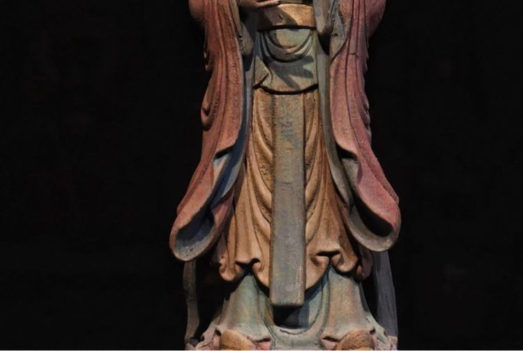 ✨รูปแกะสลักไม้โบราณของ จางเทียนซือ  รูปที่ 4