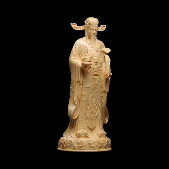 ✨รูปปั้นมือไม้ไซเปรส เทพเจ้าแห่งความมั่งคั่ง  รูปที่ 2