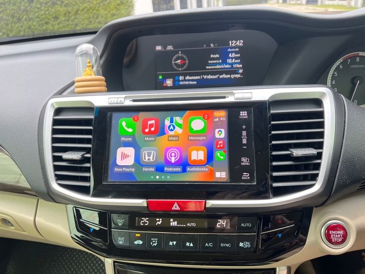 Honda Accord 2017 2.4 EL Sedan เบนซิน LPG เกียร์อัตโนมัติ เทา รูปที่ 4