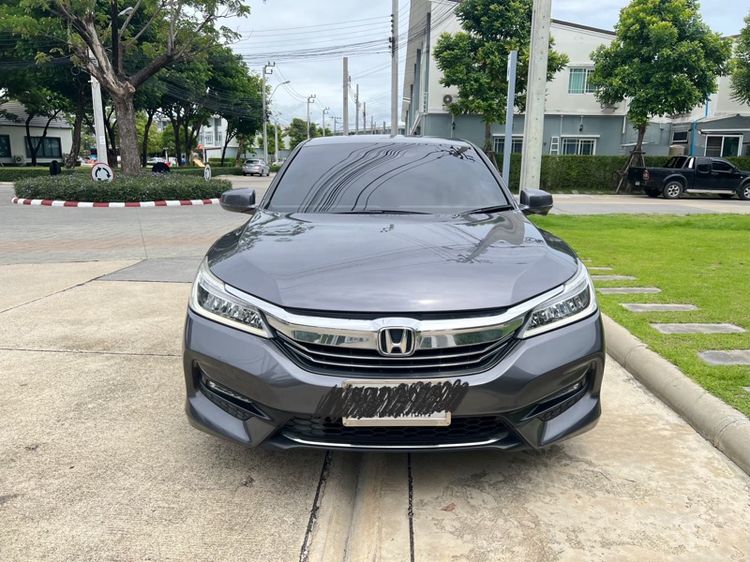 Honda Accord 2017 2.4 EL Sedan เบนซิน LPG เกียร์อัตโนมัติ เทา รูปที่ 2
