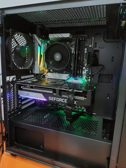 ขายคอมพิวเตอร์  พร้อมใช้  RYZEN 5 5600 RAM 16GB  RTX3060TI O8G จอ 22นิ้ว 100Hz  ครบชุด รูปที่ 3