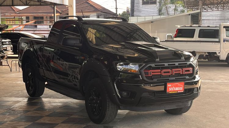 Ford Ranger 2021 2.2 Hi-Rider XL Plus Sport Pickup ดีเซล ไม่ติดแก๊ส เกียร์ธรรมดา ดำ รูปที่ 3
