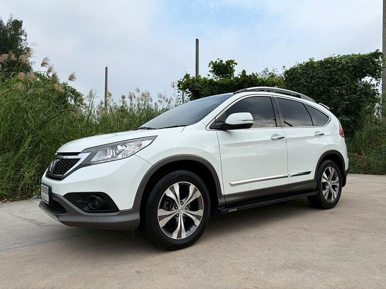 Honda CR-V 2013 2.4 EL 4WD Utility-car เบนซิน ไม่ติดแก๊ส เกียร์อัตโนมัติ ขาว รูปที่ 3