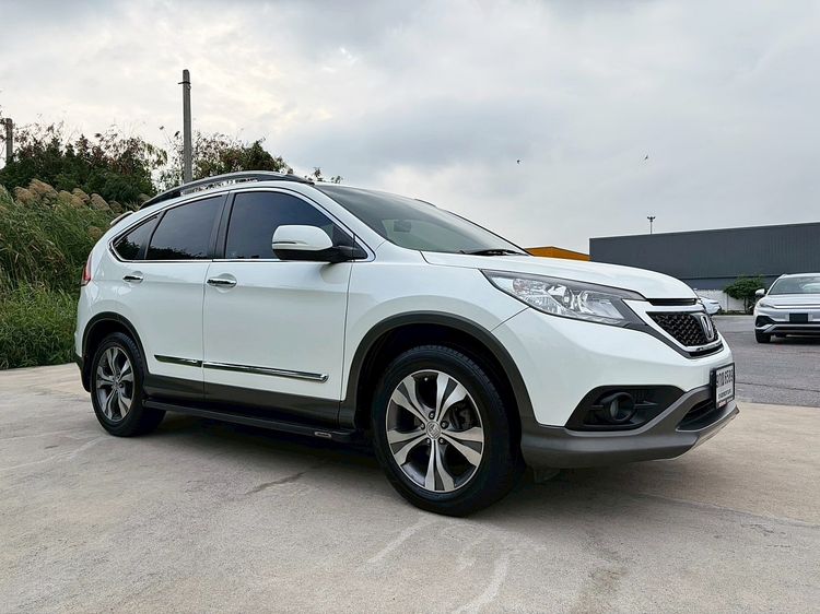 Honda CR-V 2013 2.4 EL 4WD Utility-car เบนซิน ไม่ติดแก๊ส เกียร์อัตโนมัติ ขาว