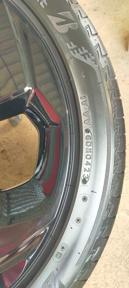 แม็กฮอนด้า accord hybrid g10 สีอบpowder coat ขอบ18กว้าง8 et50 พร้อมยางบริสโตน 235 45 18 ปี23 ใส่ accord HRV อื่นๆ 5 รู 114 16400 รูปที่ 10