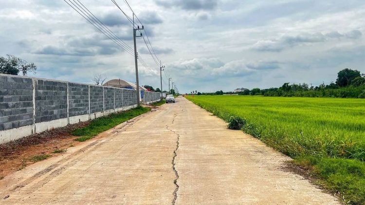 ไม่ใช่ ที่ดินสวย ทำเลทอง ติดถนนคอนกรีต ที่ดินคลอง11 รังสิต ปทุมธานี 1 ไร่ 1.45 ล้าน  รูปที่ 2