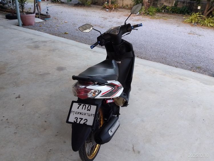 ขาย Yamaha Mio 115 สีขาวดำ สภาพใหม่ 95 เปอร์เซนต์ พร้อมเอกสารครบ รูปที่ 3