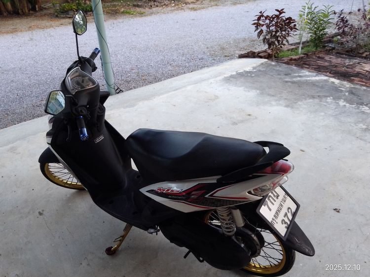 ขาย Yamaha Mio 115 สีขาวดำ สภาพใหม่ 95 เปอร์เซนต์ พร้อมเอกสารครบ รูปที่ 12