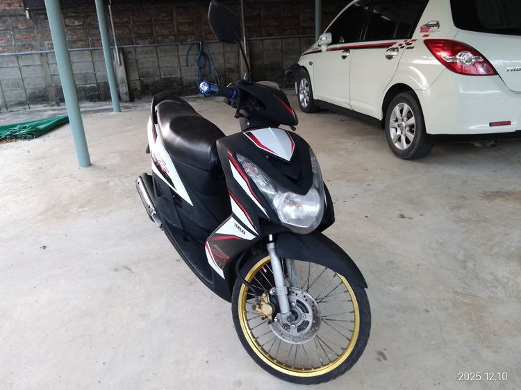 ขาย Yamaha Mio 115 สีขาวดำ สภาพใหม่ 95 เปอร์เซนต์ พร้อมเอกสารครบ รูปที่ 4