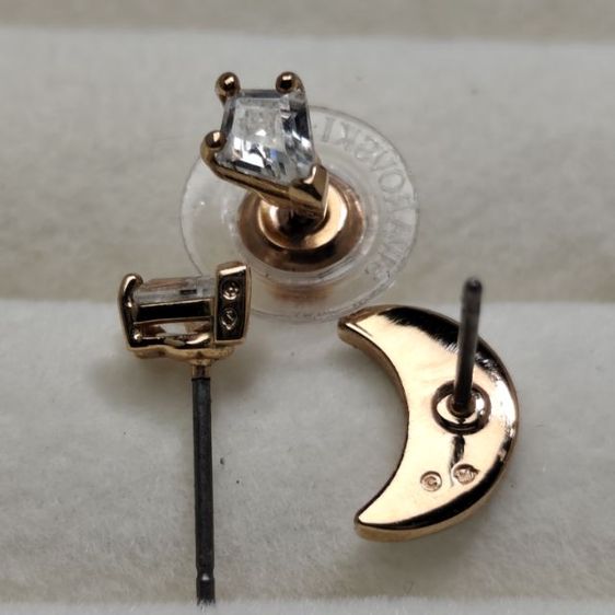 ❌ปิด❌🔖ต่างหู 🦢SWAROVSKI แท้ สีRose gold ของจริงสวยมาก งานจากต่างประเทศ รูปที่ 10