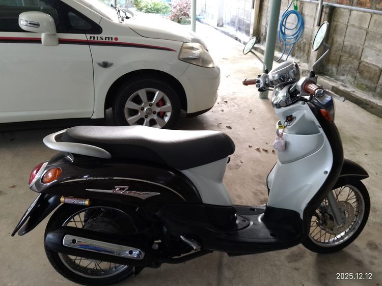 ขาย Yamaha Fino 114 สีน้ำตาลขาว สภาพใหม่ 90 เปอร์เซนต์ พร้อมเอกสารครบ รูปที่ 10