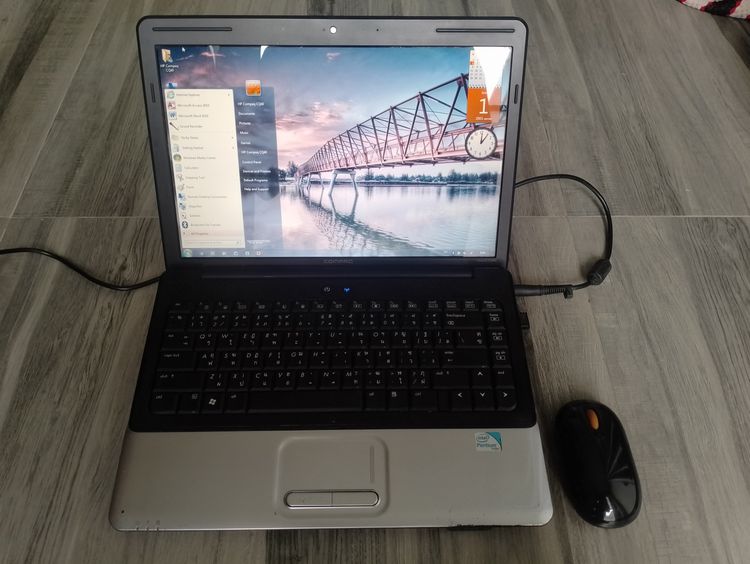 ขาย Notebook HP Presario CQ40-517TX  สีดำ สภาพใหม่ 75 เปอร์เซนต์ รูปที่ 3