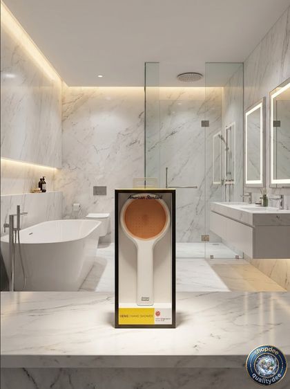 ➗➰ คิดราคาคนละครึ่ง  🛁 คุ้มค่า ชุดฝักบัว รุ่น AMERICAN STANDARD GENIE  รูปที่ 2