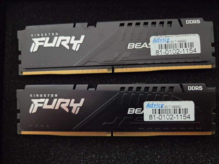 Ram DDR5 Kingston Fury Beast 32GB(16x2)